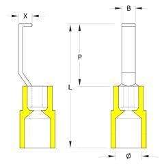 Weidmuller HBT 6,0 - 4,6 GE