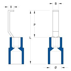 Weidmuller HBT 2,5 - 3,0 BL