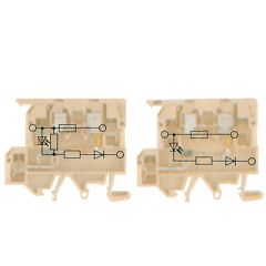 Weidmuller KDKS1LD/24 GFH DDECK FUSE TERM